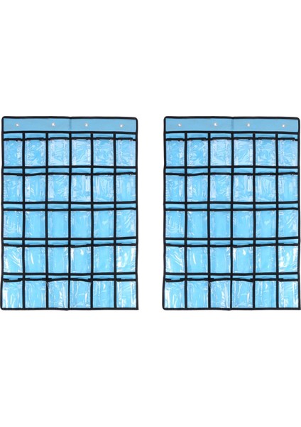 Hesap Makinesi Tutucu Için 2x Cep Tablosu, Sınıf Için 30 Cep Tablosu 33,5 x 24,5 Inç Asılı Cep Telefonu Düzenleyici (Yurt Dışından) modelleri