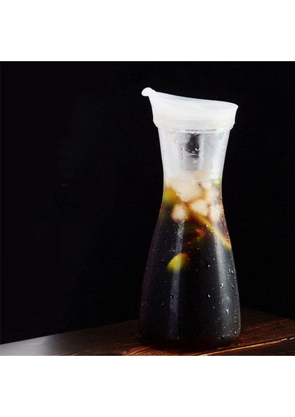 Beyaz Flip Tab Kapaklı 4 Adet 1.6l Plastik Su Sürahileri - Gıda Sınıfı ve Geri Dönüştürülebilir Kırılmaz Sürahiler - Meyve Suyu Kavanozu (Yurt Dışından)