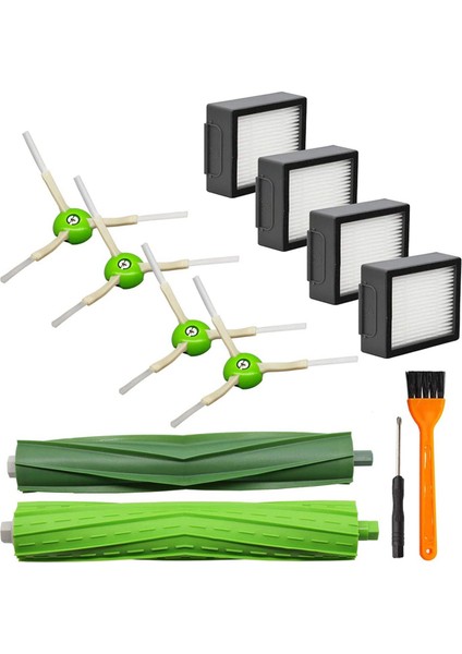 I7 E5 E6 I3 Için 24 Adet Rulo Fırça Yan Fırça Filtre Temizleme Aksesuarları (Yurt Dışından)
