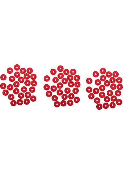 270 Adet Piyano Klavye Keçe Ön Ray Düzenleyici Zımba Onarım Parçaları (Kırmızı) (Yurt Dışından)