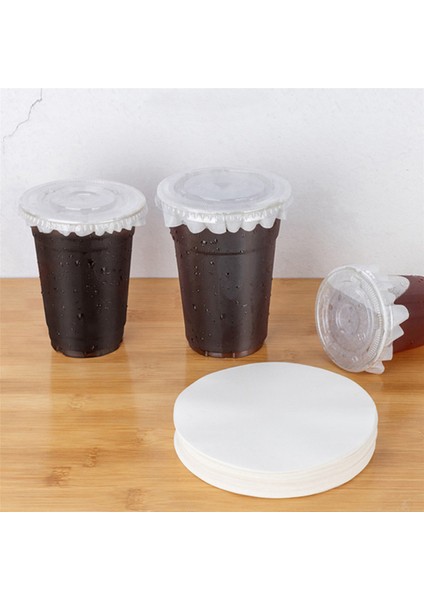 5x Yuvarlak Şekil Sızdırmaz Kağıt Filmi Kahve Dökülmeye Dayanıklı Conta Sızdırmaz Kağıt Filmleri, Süt Çay Sızdırmazlık 7-9.5 cm Bardak (Yurt Dışından) fiyatları