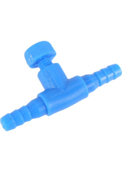 200 Parça Plastik Akvaryum Balık Tankı 2 Yollu Hava Pompası Kontrol Vanaları, Mavi (Yurt Dışından)