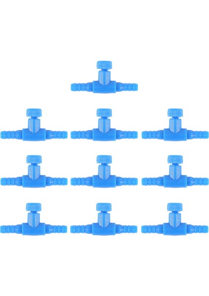 200 Parça Plastik Akvaryum Balık Tankı 2 Yollu Hava Pompası Kontrol Vanaları, Mavi (Yurt Dışından) fırsatları