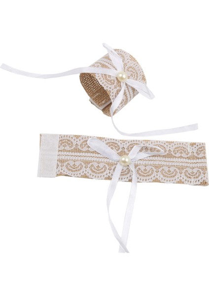 60 Adet Dantel Peçete Halkası Toka, Doğal Masa Sandalye Çuval Bezi Peçete Halkası, Düğün Ziyafet, Parti Dekorasyon Malzemeleri (Yurt Dışından)