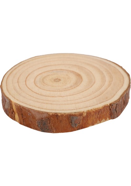 30PCS Doğal Ağaç Yuvarlak Ahşap Kütük Dilim Düğün Centerpiece Bark Masa Dekoru Için (Yurt Dışından) fiyatları