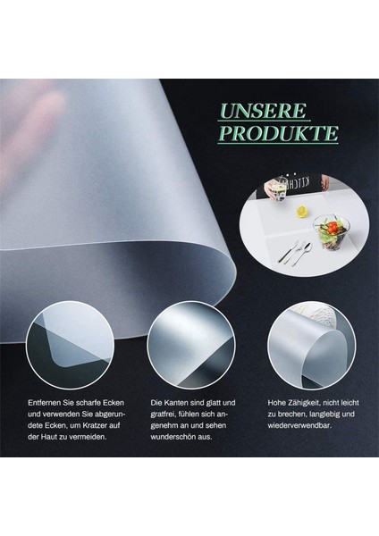 16 Şeffaf Yer Minderi Seti Yıkanabilir Beyaz Yemek Masası Yer Mat Plastik Kirlenme Önleyici Isıya Dayanıklı (Yurt Dışından) fırsatları