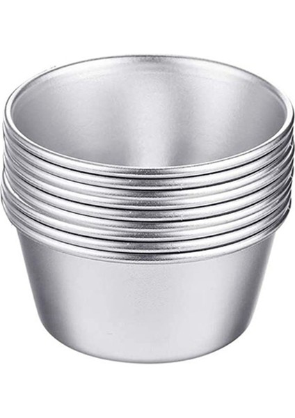 24 Parça Bireysel Puding Bardak Mini Çikolata Erimiş Tavalar Yapışmaz Cupcake Kek Kurabiye Puding Kalıbı (Yurt Dışından) fırsatları