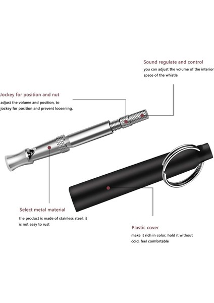 3x Köpek Düdük, Profesyonel Köpek Eğitim Düdük Havlamayı Durdurmak Için Ayarlanabilir Frekans Ultrasonik Ses Eğitim Aracı (Yurt Dışından) modelleri