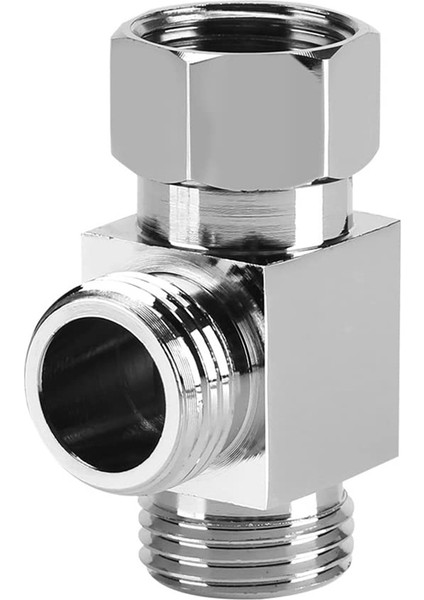 5x Pirinç 3 Yollu Su Yönlendirici Adaptörü Hızlı Kurulum Banyo Duş Bide Açısı Yedek Vana Konnektörü (Yurt Dışından) fırsatları