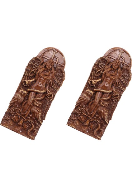 2x Antik Wiccan Tanrıça Heykeli, Sunak Heykel, Pagan Için Yunan Tanrıçası Heykeli Mitoloji Figürleri (Yurt Dışından) fırsatları