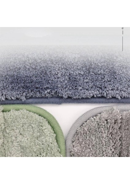 3x Banyo Dışı Halı - Banyo Için Çabuk Kuruyan Mikrofiber Duş Matı - Duş Için Emici Banyo Paspası ve Yer Halısı-A (Yurt Dışından)