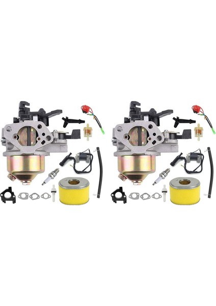 2x GX390 Karbüratör Ateşleme Bobini Hava Filtresi Kiti Yedek GX340 GX360 GX390 11HP 13HP Motor Jeneratör (Yurt Dışından) fiyatları