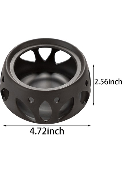 2x Seramik Mum Isıtma Tabanı, Yalıtım Çay Töreni Tabanı Isıtıcı Demlik Şarap Demlik Tutucu Aromaterapi Fırın Tarzı (Yurt Dışından) fırsatları