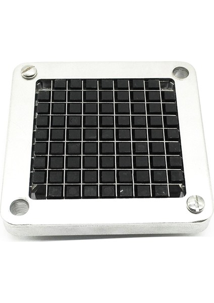 2x Paslanmaz Çelik Fransız Kızartma Patates Cipsi Kesiciler, Fransız Kızartma Kesici, Cips Kesici Parçaları Patates Kesici Patates 9 mm (Yurt Dışından)