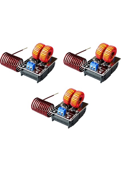 3x Mini Zvs Isıtma Makinesi 120W Yüksek Frekanslı Indüksiyonlu Isıtma Devre Kartı Modülü Sürücü Isıtıcı (Yurt Dışından)