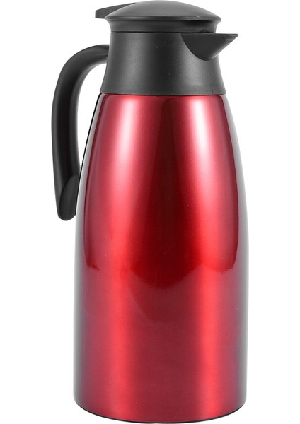 2x Kırmızı 304 Paslanmaz Çelik 2l Termal Şişe Vakum Yalıtımlı Su Kabı Kahve Çay Süt Sürahisi Termal Sürahi Ev Için (Yurt Dışından) modelleri