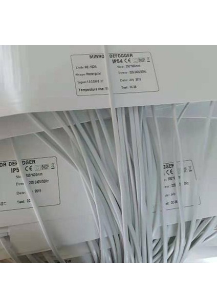 2x Aynalar Isıtma Pedi, Ayna Buğu Çözücü Ped, Banyo Isıtıcı Mat Ev Oteller Için LED Ayna Isıtma Film Sistemleri Temini (Yurt Dışından) fiyatları