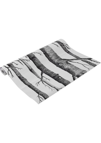 4x Siyah Ağaç Duvar Kağıdı Yatak Odası Için Modern Tasarım Oturma Odası Duvar Kağıdı Rulo Rustik Orman Orman Duvar Kağıtları (Yurt Dışından)