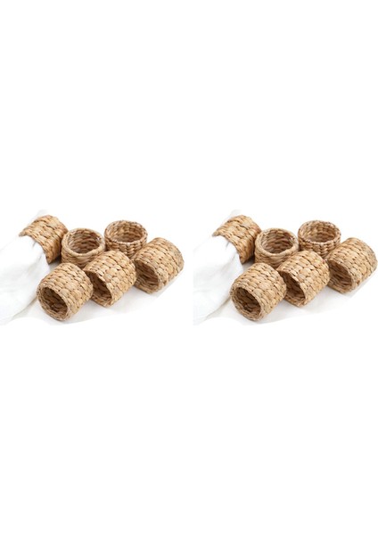 12 Adet Peçete Halkaları, Su Sümbülü Peçete Tutucu Halkaları-Doğum Günü Partisi Için Rustik Peçete Halkaları, Yemek Masası Dekorasyon (Yurt Dışından) fiyatları