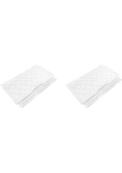 2x Vacmop VM252, VCM60, VCW60 Vakumlu Paspas Temizleyici Tek Kullanımlık Sert Zemin Pedleri Paspas Bezleri Yedek Yedek Parçalar (Yurt Dışından)