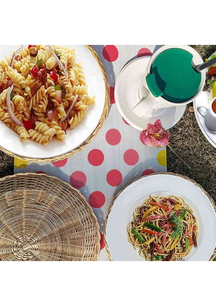 12 Adet Bambu Kağıt Tabak Tutucu - 10 Inç Yuvarlak Dokuma Tabak Tutucu, Piknik Partisi Için Yeniden Kullanılabilir Kağıt Tabak Tutucular (Yurt Dışından) fiyatları