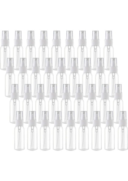 180 Adet 30 Ml/1 Oz Mini Ince Sis Sprey Şişeleri Doldurulabilir Şişeler Küçük Boş Şeffaf Plastik Seyahat Boyutu Şişeler (Yurt Dışından)