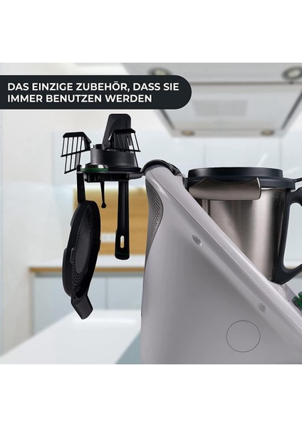 2 Adet Pişirme Aracı Depolama Rafı Yerden Tasarruf Sağlayan 5 Aksesuara Kadar Mutfak Robotu Aksesuarları Tutucu - Tm5 Tm6 (Yurt Dışından) fırsatları