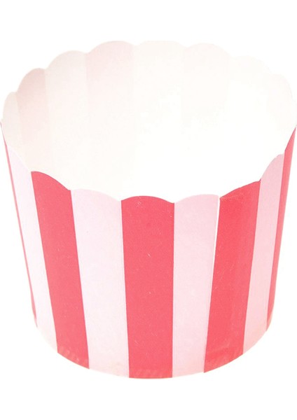 100X Cupcake Kağıt Kek Kutusu Pişirme Bardak Astar Muffin Mutfak Pişirme Kırmızı (Yurt Dışından)