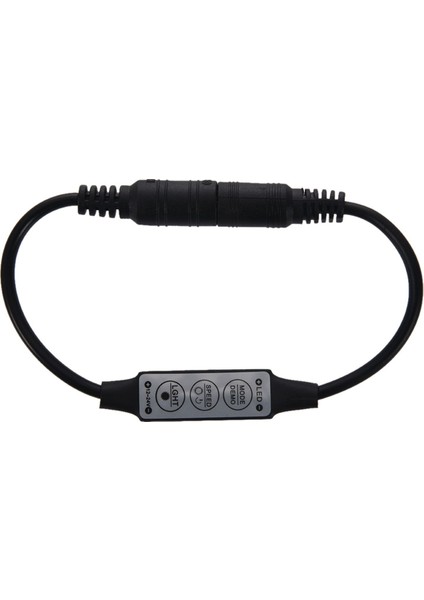 20X Düşük Profilli Hat Içi Kontrol Cihazı Mini 3 Anahtar LED Şerit Işığı Için Dimmer Anahtarı Siyah (Yurt Dışından) fırsatları