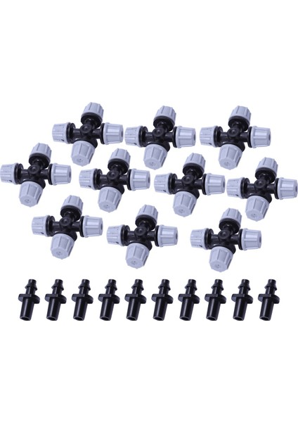 Sera Nemlendirici Tesisi Sisleme Atomize Nozul Yağmurlama Tee (50 Adet) (Yurt Dışından) fırsatları