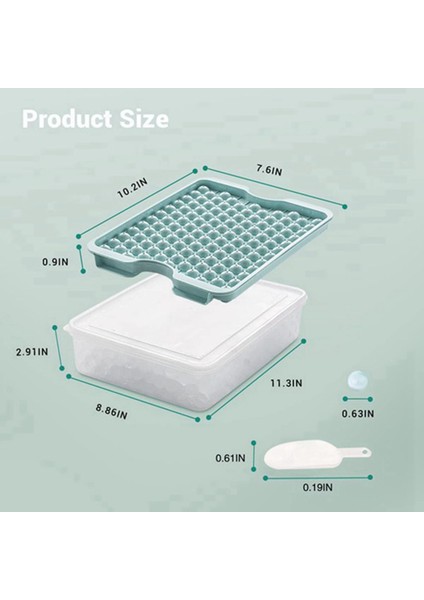 Kapaklı ve Saklama Kutulu Mini Buz Hokeyi Tepsisi Buz Kaşığı, Mini Buz Makinesi, Kahve Içeceklerini Soğutmak Için Ezilmiş Buz Tepsisi (Yurt Dışından) fiyatları