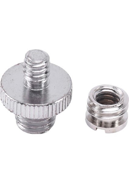 1/4 Inç 3/8 Inç Dönüştürücü Dişli Vida Adaptör Montaj Seti Kamera/tripod/monopod/bilyeli Kafa/ışık Standı (Yurt Dışından)