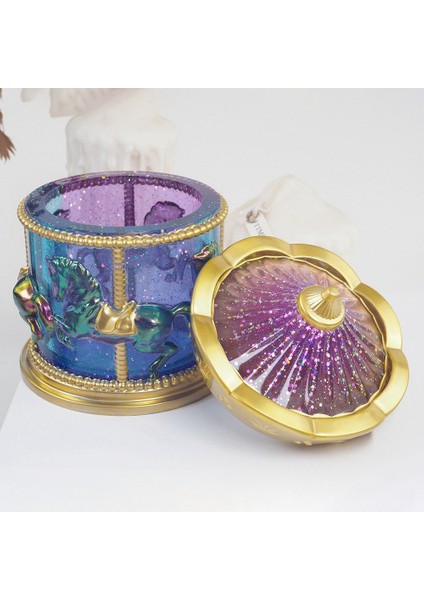 Kavanoz Silikon Kalıplar Epoksi Kalıp Kapaklı Saklama Kutusu Konteyner Dekorasyon Reçine Döküm Zanaat Hediyeler Için (Yurt Dışından) fırsatları