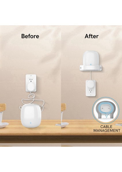Wifi Pro Için Duvar Montaj Braketi Akıllı Hoparlör Duvar Depolama Braketi Tabanı, 2 Adet (Yurt Dışından) modelleri