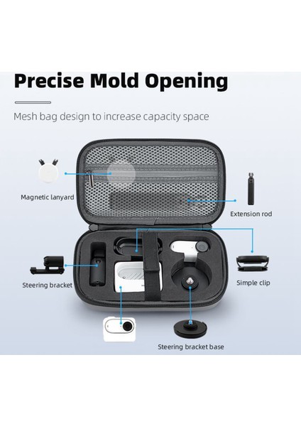 Go 3 Için Saklama Çantası Vücut Taşıma Çantası Eylem Kamera Çantası Spor Kamera Aksesuarlarını Koruyun (Yurt Dışından) modelleri
