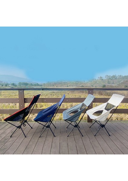 Taşınabilir Katlanır Kamp Sandalyeleri Bahçe Açık Sırt Çantasıyla Yürüyüş Seyahat Piknik Balıkçılık Plaj, Lacivert (Yurt Dışından) modelleri