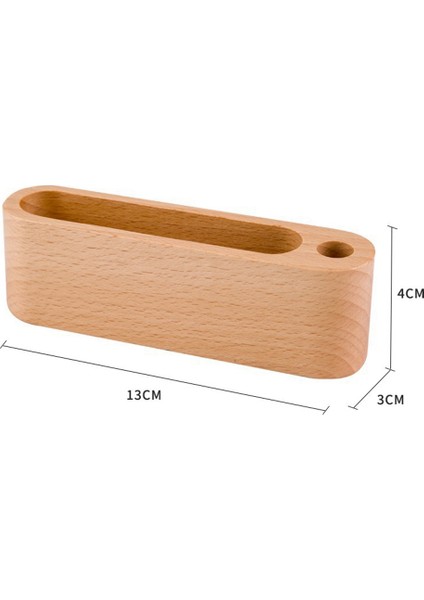 Masif Ahşap Kartvizitlik Masası Depolama Kayın Ceviz Ahşap Kartvizitlik Kalem Tutucu ile (Yurt Dışından) fiyatları