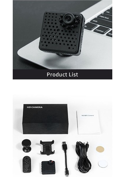W18 Wifi Mini Kamera Hd 1080 P Ev Kablosuz Güvenlik Ip Kameralar Video Kayıt Hareket Kamerası Hafıza Kartı Olmadan (Yurt Dışından) fırsatları