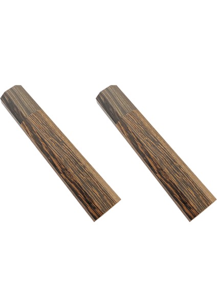 2x Japon Mutfak Bıçakları Şefin Bıçağı Yedek Sekizgen Ahşap Saplı (Yurt Dışından)