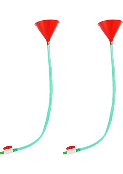 2x Plastik Dolum Hunisi Bira Hunisi Şarap Sıvı Boru Borusu Plastik Vana Hortumu (Yurt Dışından)