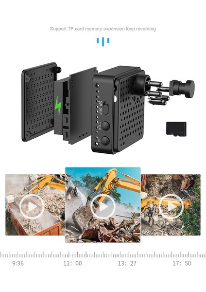 Ultra Hd 1080P Kamera Doğa Sporları Hava Fotoğrafçılığı Arka Klip Kamera Güvenlik Izleme Kablosuz 2.4ghz Wifi Kamera (Yurt Dışından) fiyatları