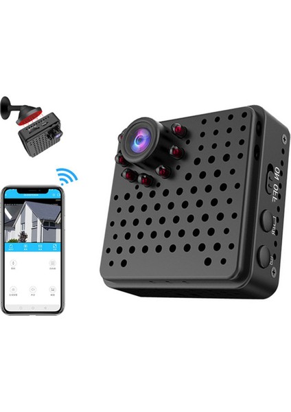Ultra Hd 1080P Kamera Doğa Sporları Hava Fotoğrafçılığı Arka Klip Kamera Güvenlik Izleme Kablosuz 2.4ghz Wifi Kamera (Yurt Dışından) fırsatları