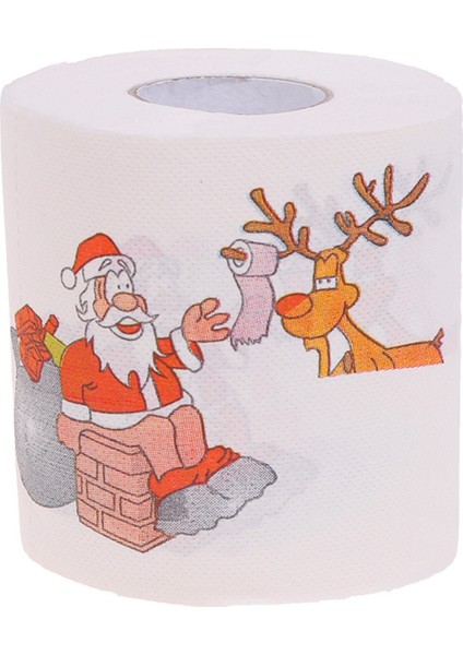 5 Stilleri Noel Baba Kağıt Rulo Kağıt Mendil Havlu Noel Süslemeleri Noel Noel Baba Ofis Odası Tuvalet Kağıdı 20 Rulo (Yurt Dışından)