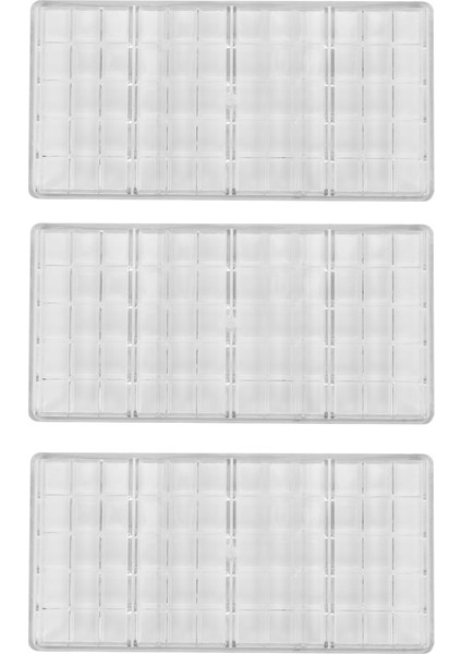 3x Çikolata Bar Makinesi Şeker Kalıp Break Apart Bar Çikolata Kalıp Çikolata Dıy Pasta Araçları (Yurt Dışından)