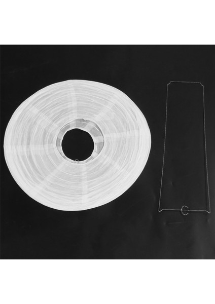 Parti Düğünü Için 6 x Çin Japon Kağıt Fener Abajur, 40CM (16 Inç) Kremsi-Beyaz (Yurt Dışından) modelleri