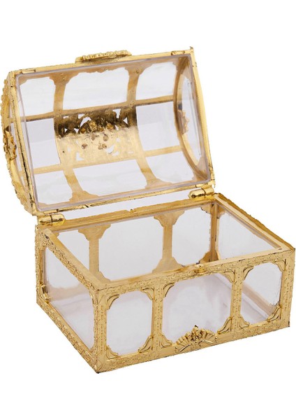 4x Mini Mücevher Kutusu Şeker Yüzük Küpe Kolye Durumda Hediye Doğum Günü Partisi Düğün Dekor Takı Altın S (Yurt Dışından) fırsatları