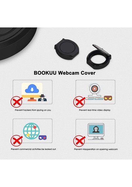 3 Kamera Koruyucu Kapaklar Kamera Lensi Toz Geçirmez Toz Kapağı Web Kamerası Koruyucu Kapak Gizliliği ve Güvenliği Korur (Yurt Dışından)