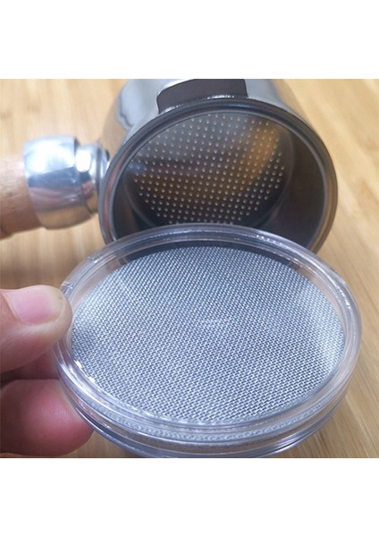 5pc 51MM Puck Ekran / Espresso Portafilter Alt Duş Ekranı / Kontakt Ekran - Paslanmaz Çelik (Yurt Dışından)