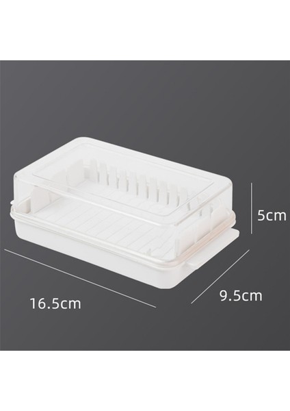 2x Tereyağı Kesme Saklama Kutusu Tereyağı Tabağı Kesici Kapaklı Şeffaf Peynir Dilimleme Tepsisi Konteyner Ev Aracı 1 (Yurt Dışından) modelleri