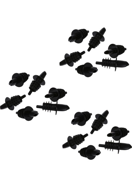 18 Adet Plastik Likör Ruhu Şişe Pourer Bar Şarap Kokteyl Içecekleri (Yurt Dışından) fiyatları